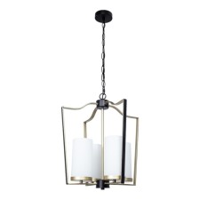 Suspended chandelier Arte Lamp Nuvola A7017SP-4BK, E14, 4x60 W, 40x40x41 cm, black