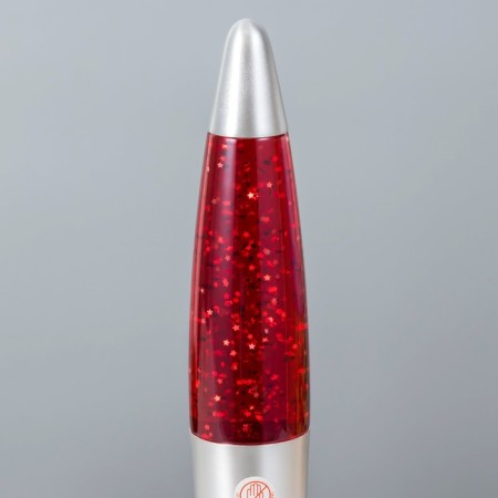 Lamp "Rocket" 1x30W E14-R39 (sparkles) silver 8x8x34cm-3