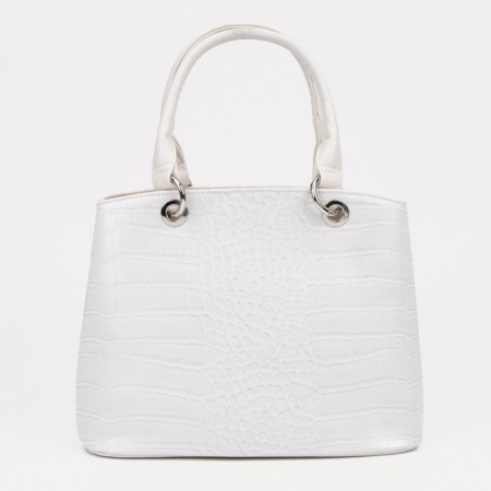 Bag Miss Bag with a zipper, beige color