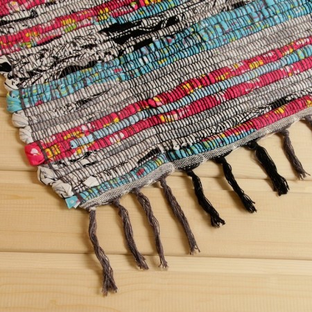 Rug "Vologda" homespun rug, 60x140 cm-1