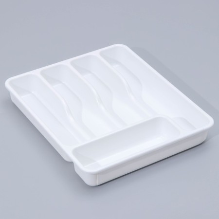 Tray for cutting devices sliding, white color-3
