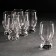 A set of high glass glasses Aquatic, 225 ml, 6 pcs