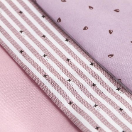 Patchwork fabric 3 lavender flap, 50 × 50 cm-4