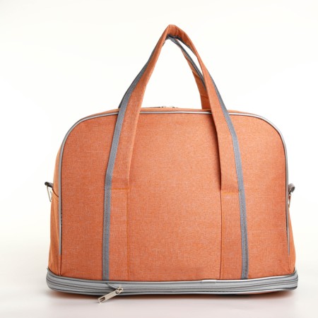 Road bag with lightning, with an increase, a long belt, the color of the orange-1