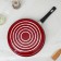 Steven "Expert", 3.5 l, d = 26 cm, plastic handle, glass cover, anti -stick coating, burgundy color