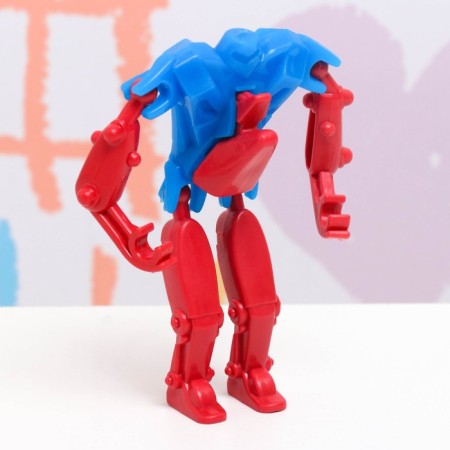 Toy - designer "Robot Shark", 11 cm-4