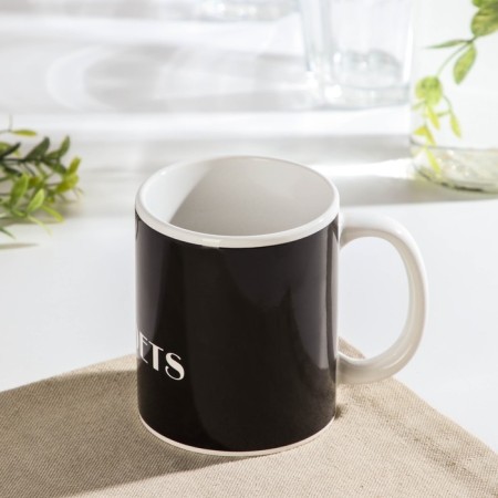 Homeleon mug ceramic shares “How beautiful you are!”, 350 ml, pink color-3