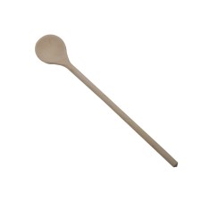 A wooden spoon with a long pen Axentia, round, 30 cm