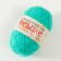 Knitting yarn "Deluxe" 100% polypropylene 140m/50g set 2 pcs - green
