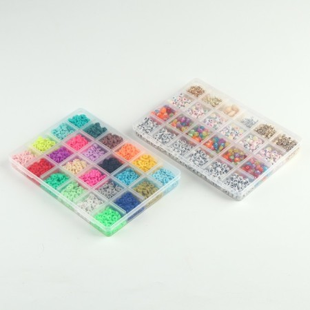 Set for creating jewelry, 24 colors, 2 fishing lines, charm-3