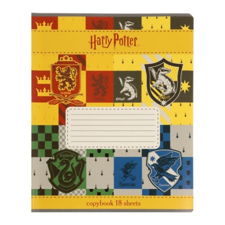 Notebook 18 sheets, in a cage, Harry Potter, Cover Cover Cardboard, Mix-1