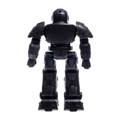 Radio -controlled robot "Hero", sound and light effects, purple color-4