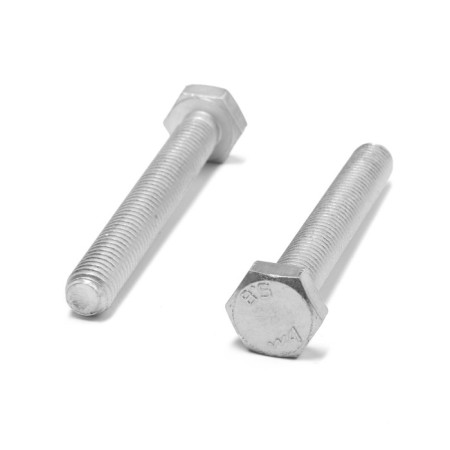 Bolt "LOM", with a hexagonal head, galvanized, Din933, M10x75 mm, 1 kg-2
