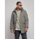 Extensive male winter park, size 56, gray color