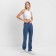 Top female, white color, size 46 (l)
