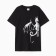 T -shirt for nursery, black color, height 134 cm