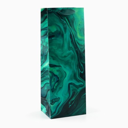 Gift package laminated for a bottle, packaging, Present for You, 13 x 36 x 10 cm-1