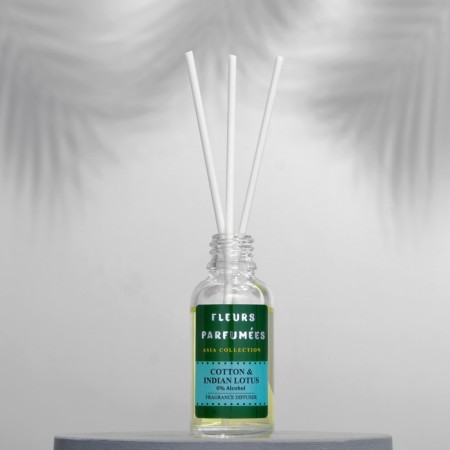Fleurs Diffusor, 30 ml, Cotton & Indian Lotus-1