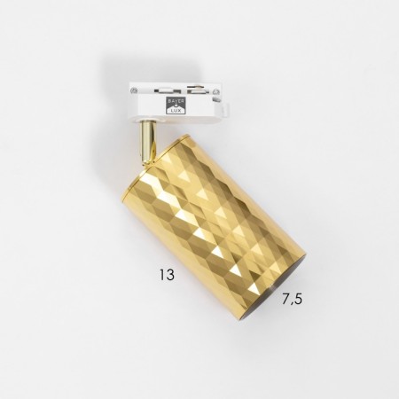 TRACK LOMK "Andri" GU10 220V gold 7.5x7.5x20 cm-11