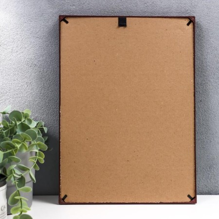 Photo frame plastic L-5 21x30 cm nut (plastic screen)-2