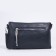Bag Cross-Bodi with a zipper, blue color
