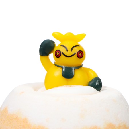 Babble for a bath for a baby with a toy orange 100 g-3