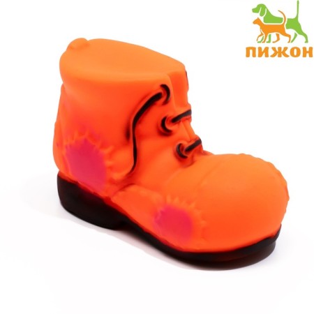 Power Bashmak toy for dogs, 10.5 cm, orange