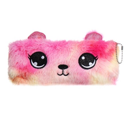 Penal School fur on the zipper Calligrata "Mishka", mix-14