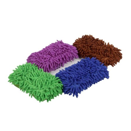 A car washing sponge, 20 × 11 cm, microfiber, mix-1