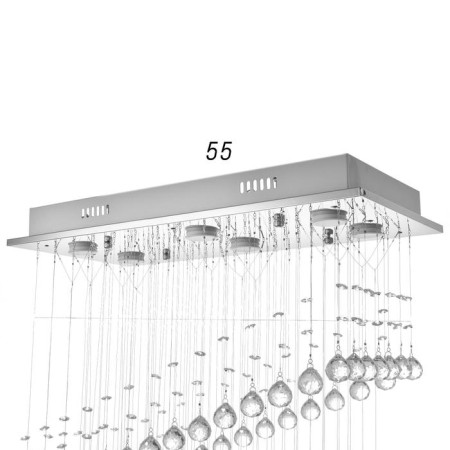 Cascade 71307/6 GU10 40W chrome 60x30x85 cm Bayerlux-8
