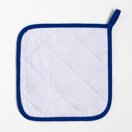 Kitchen "Blue Flowers" mittens-seizure 20x28cm, 19x19cm tack, 100% HL-4