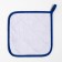 Kitchen "Blue Flowers" mittens-seizure 20x28cm, 19x19cm tack, 100% HL