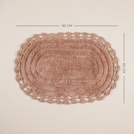 Bath carpet SL Home, cotton, 60x90 cm, mocko color-1