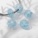 Busina "Sugar", blue color