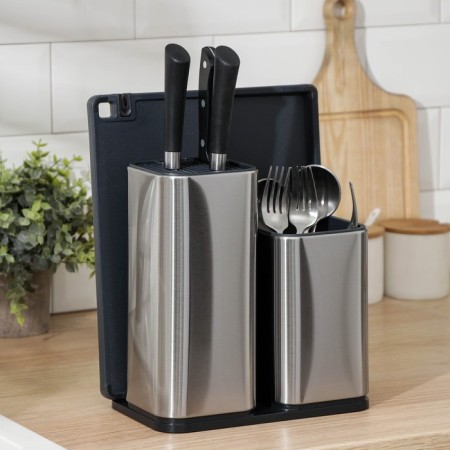 Coasters for knives and cutlery Magistro "metallic", complete with the board-1
