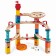 The designer-labyrinth is a wooden "castle", with balls and bells