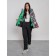Ski jacket female winter, size 42, black color
