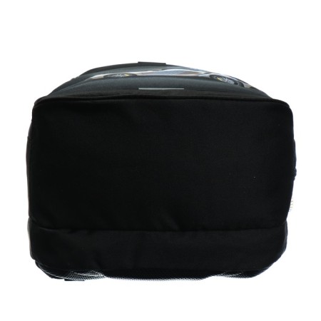 Youth backpack, 40 x 28 x 18 cm, ergonomic back, Stavia "machine", black-6