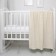 Knitted blanket, size 90x118 cm, milk color
