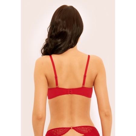 Women's bra Lity, size 75c, red color-5