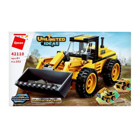 Designer builders "Frontal loader", 203 details-4
