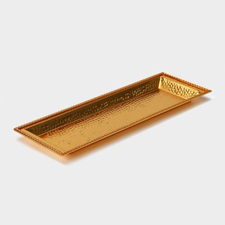 Dessert stand, 50 × 16.7 × 2.7 cm, gold color