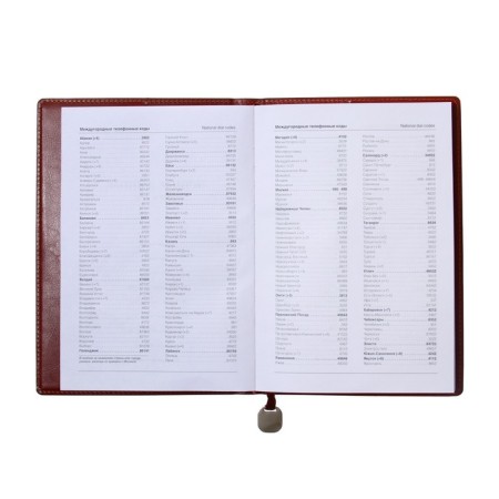 Deliciper is low, PVC cover, A5 format, 140 sheets, cage, with a handle, gift box, mix-7