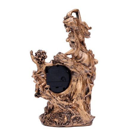 Table watches "Fireplace. Mother and child", discrete move, 14 x 10 x 25 cm-2