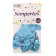 Shar Latex 12 “Hurray, I was born”, pastel, set of 5 pcs., Blue color