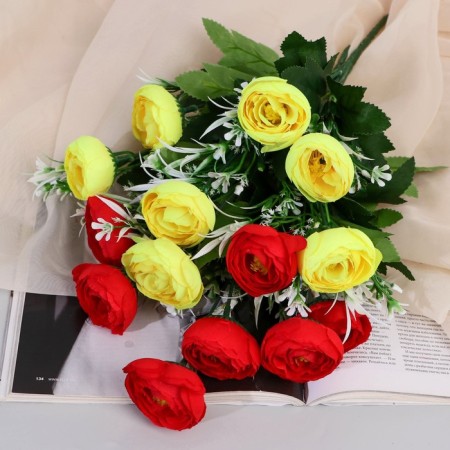 Букет "Пион Кимбол" 5х28 см, микс-2
