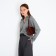 Bag Women's Tout with zipper, burgundy color