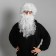 New Year's carnival set "Grandfather Frost", (beard+ glasses), for the New Year