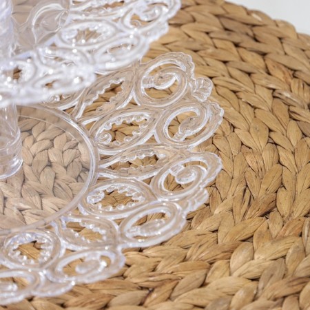 Fruit "Melody", 3-tier 16 cm, 21 cm, 27 cm, transparent color-3