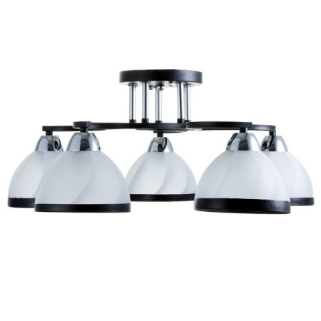 ARISA chandelier 5he27 40W Black 56x56x22 cm Bayerlux-3